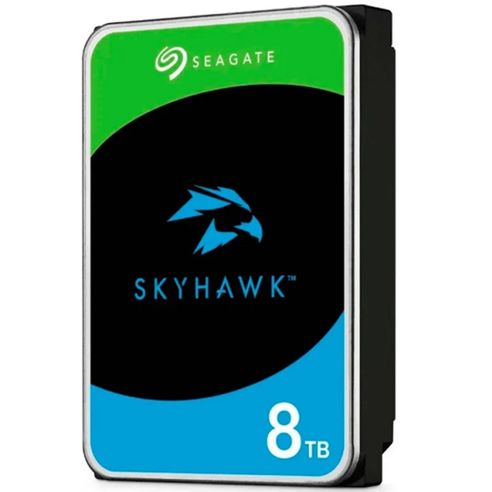 Жесткий диск HDD 8.0Tb Seagate, SATA-III, 256Mb, 7200rpm, SkyHawk Surveillance (ST8000VX009)