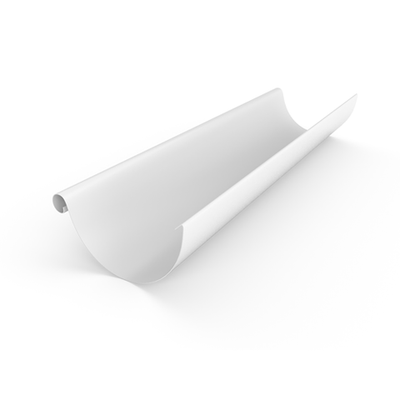 Желоб полукруглый 3м 125*90мм OSNO RAL 9003