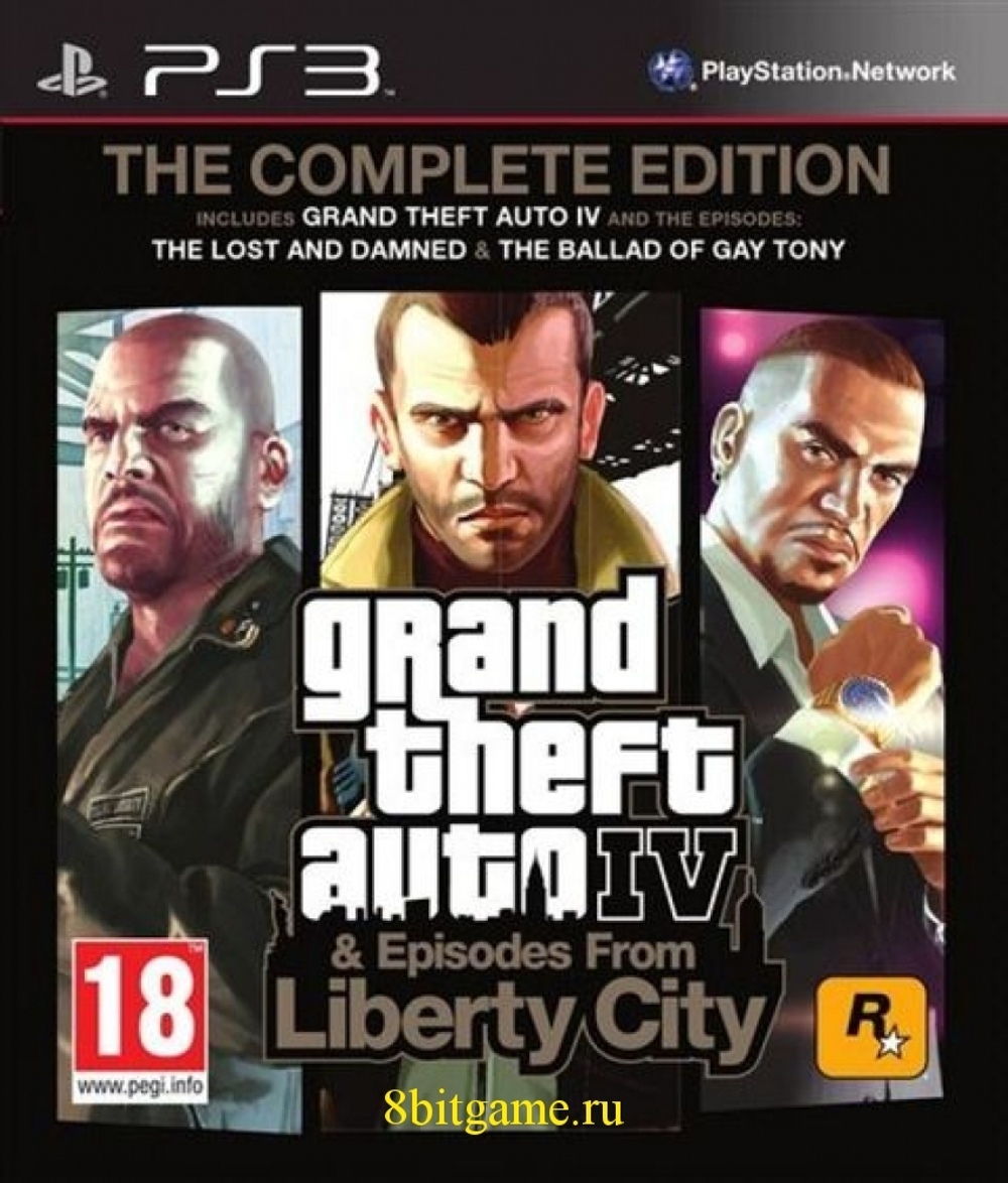 Grand Theft Auto GTA 4 Complete Edition (PS3) Б\У