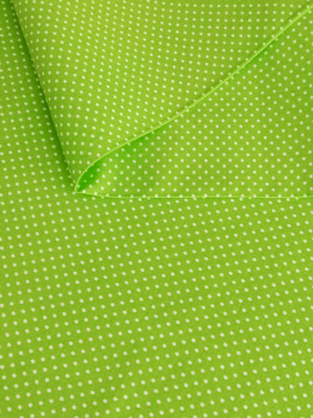 Ткань бязь плательная, рис. "Горох 2 мм", ширина 150 см, арт. 041
