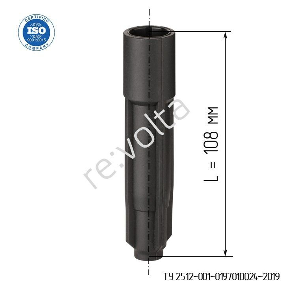 Наконечник катушки зажигания Mercedes-Benz / SsangYong / Daewoo / ТагАЗ, re:volta, RVLT-106