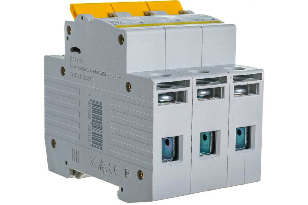 Автоматический выключатель ВА47-29 3Р 40А 4,5кА С IEK