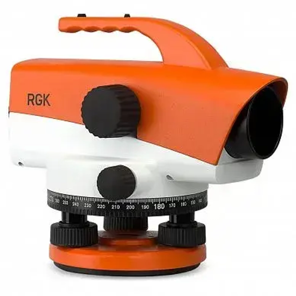 Комплект: оптический нивелир RGK C-32 + штатив S6-N + рейка AMO S3