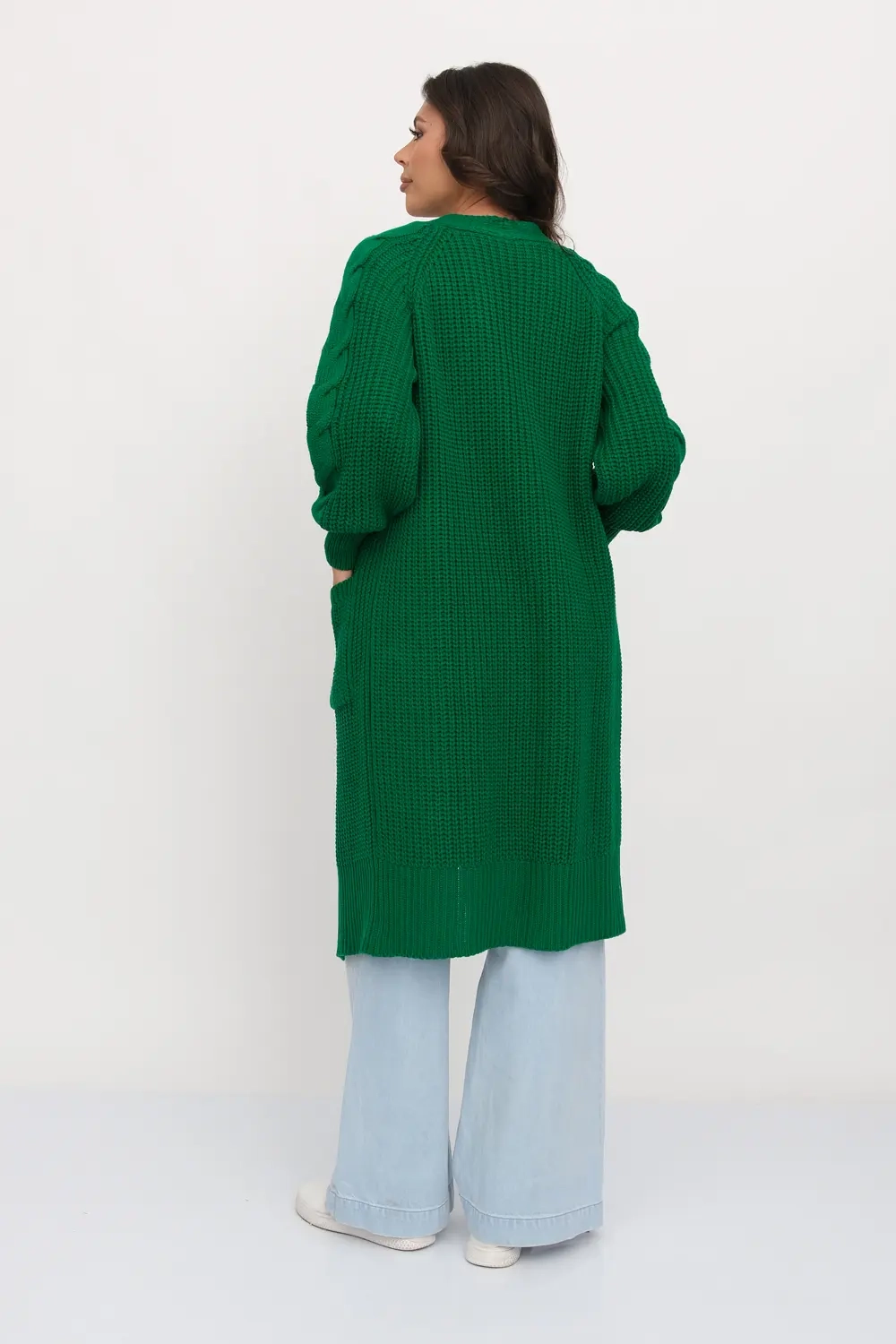 Кардиган Д 3084/зеленый