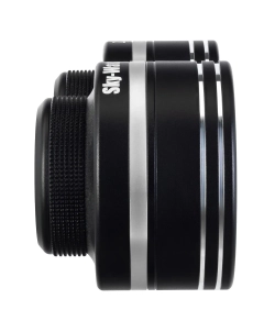 Бинокль широкоугольный Sky-Watcher 2,1x42 - вид сбоку, серебристые полосы