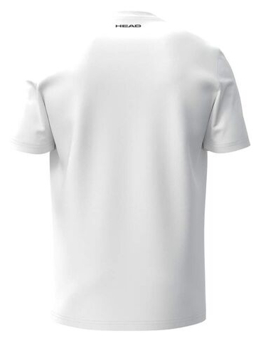 Футболка для мальчика теннисная Head Junior Club Original - white