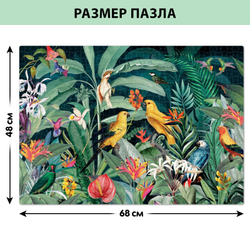 Пазл «Тропический сад» 1000 деталей