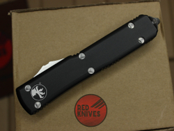 Нож Microtech Ultratech Standard S/E A+++ - черная рукоять, клинок апокалиптик