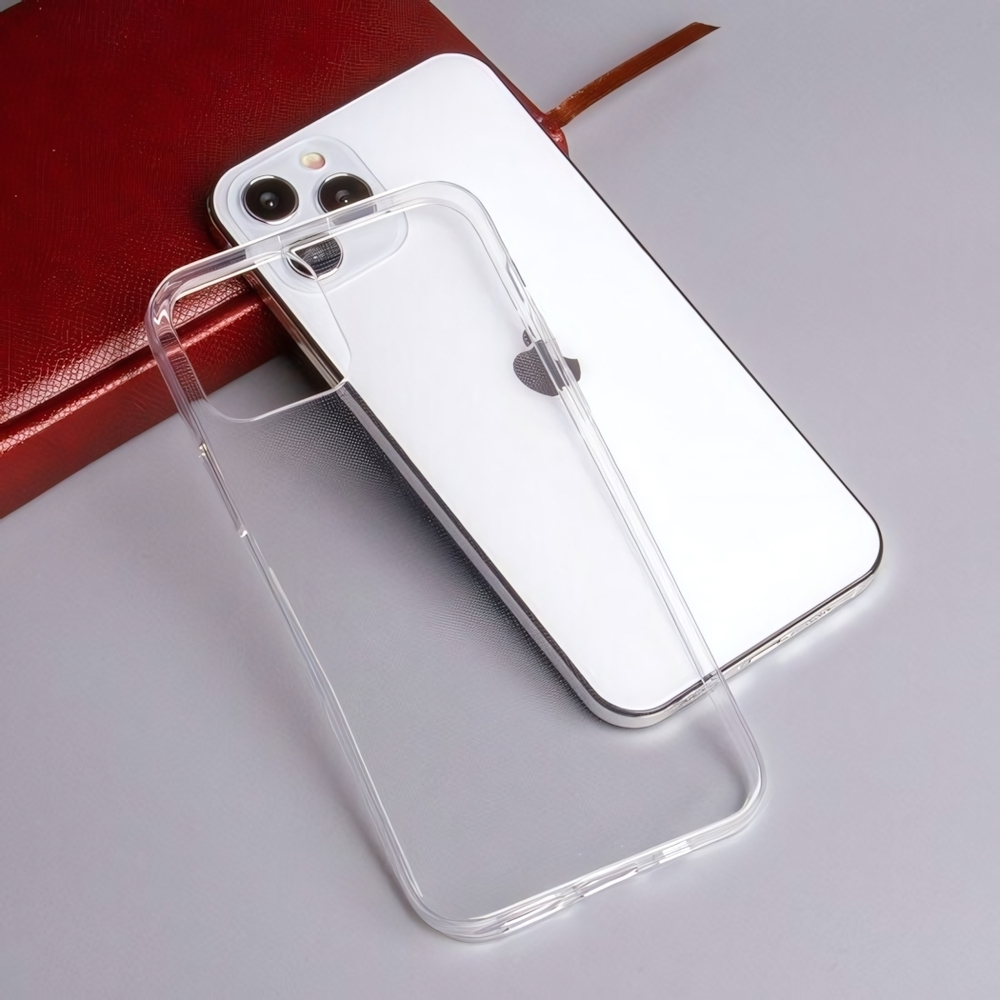 Силиконовый чехол для iPhone 12 Pro, 1 мм, 008291-1 Прозрачный