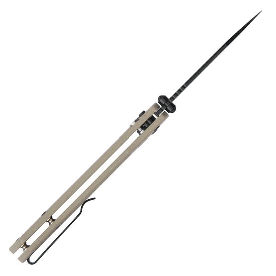Нож CJRB J1945L-BDE Large Pyrite Light клинок из стали AR-RPM9, рукоять G-10