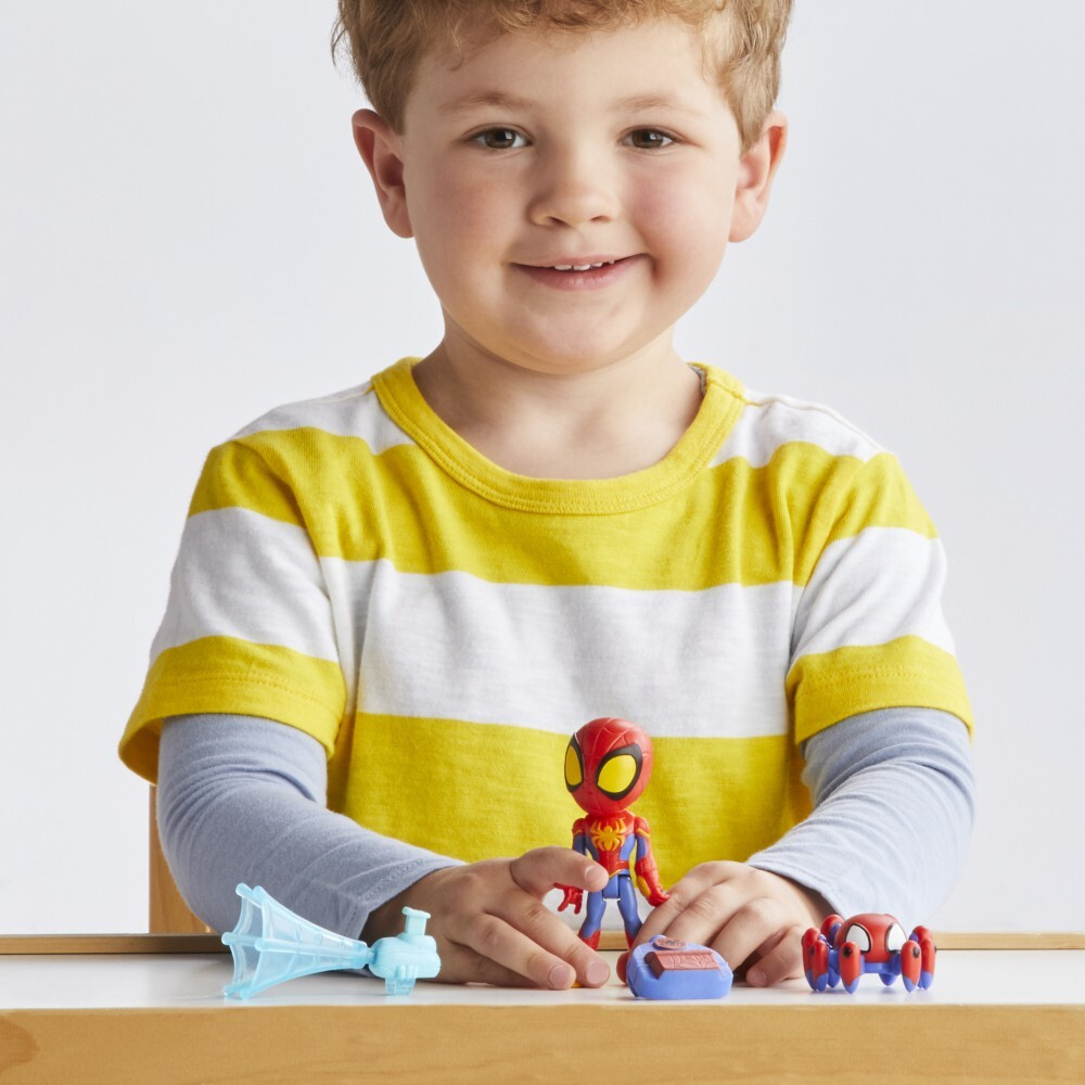 Hasbro Spidey Amazing Friends - фигурка супергероя Spidey Web-Spinners F7256 / артикул   F8143 F7256  / GTIN 5010996136527