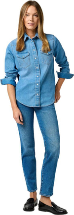 Джинсы Wrangler STRAIGHT URBAN HAZE синий