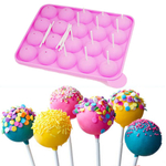 Форма для кейк-попсов 20 ячеек (диаметр 4 см)