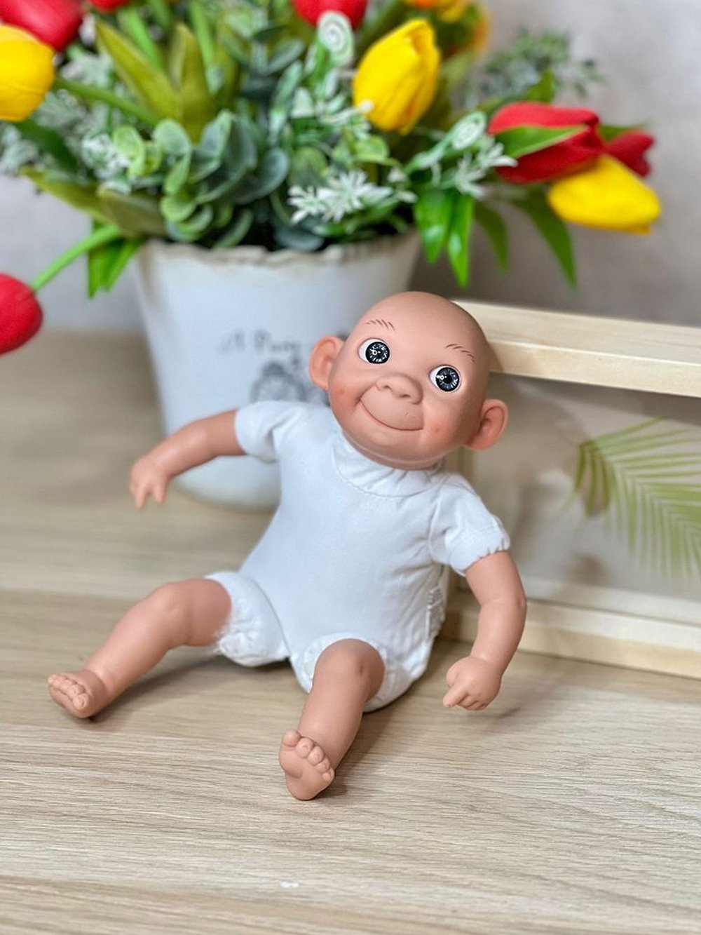 Кукла LAMAGIK мягконабивная  23см Caritas (303U)