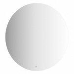 Зеркало Evoform с LED-подсветкой 27 W Ø100 см Сенсорный выключатель Теплый белый свет