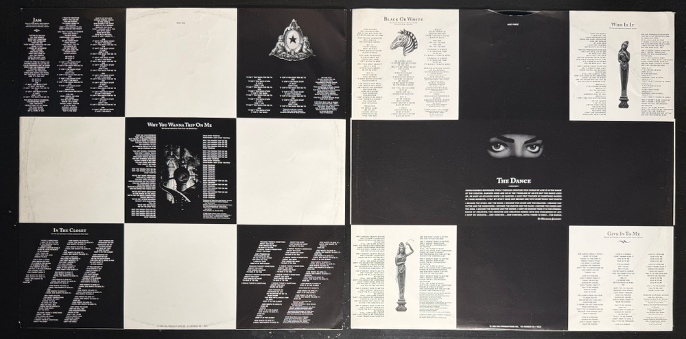 Michael Jackson - Dangerous 2LP (Голландия 1991г.)