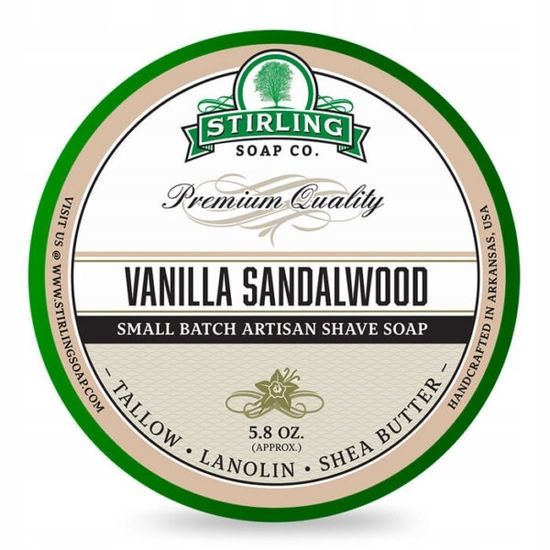 Мыло для бритья Stirling Vanilla Sandalwood