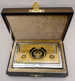 Визитница "Герб РФ" №45