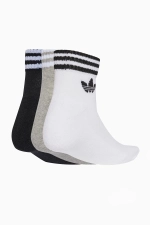 Носки adidas 3-Stripes Ankle 3 Pairs - многоцветный