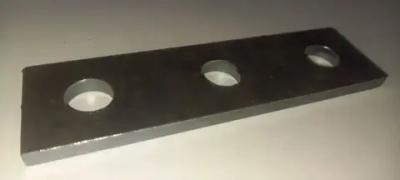 Упор прямой 3 отверстия, оснастка для сборочных, монтажных, сварочных столов d16