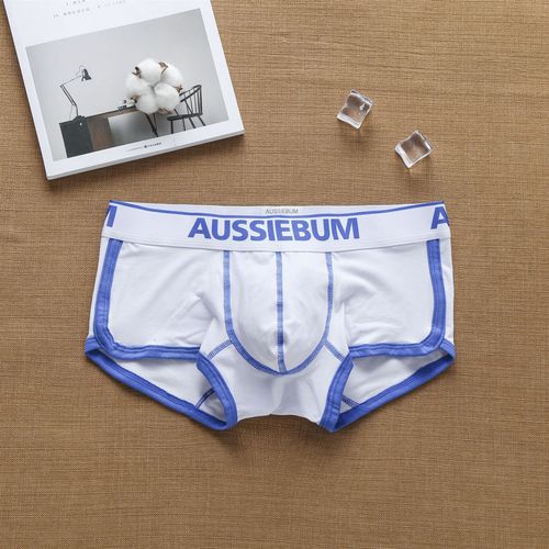 Мужские трусы хипсы белые AUSSIEBUM