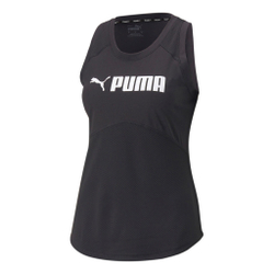 Женская теннисная майка Puma Fit Logo Tank Top Women - Black