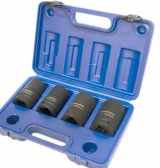 Набор головок ударных  4пр  МаякАвто (24,27,30,32мм) 1/8 кейс  8041