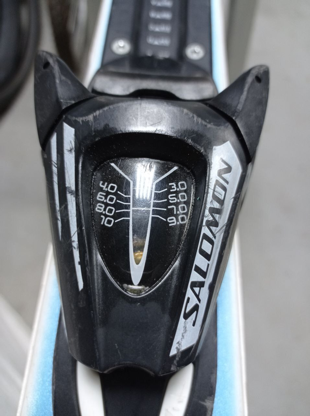 Горные лыжи Salomon BBR 7.5 размер 165 с креплениями