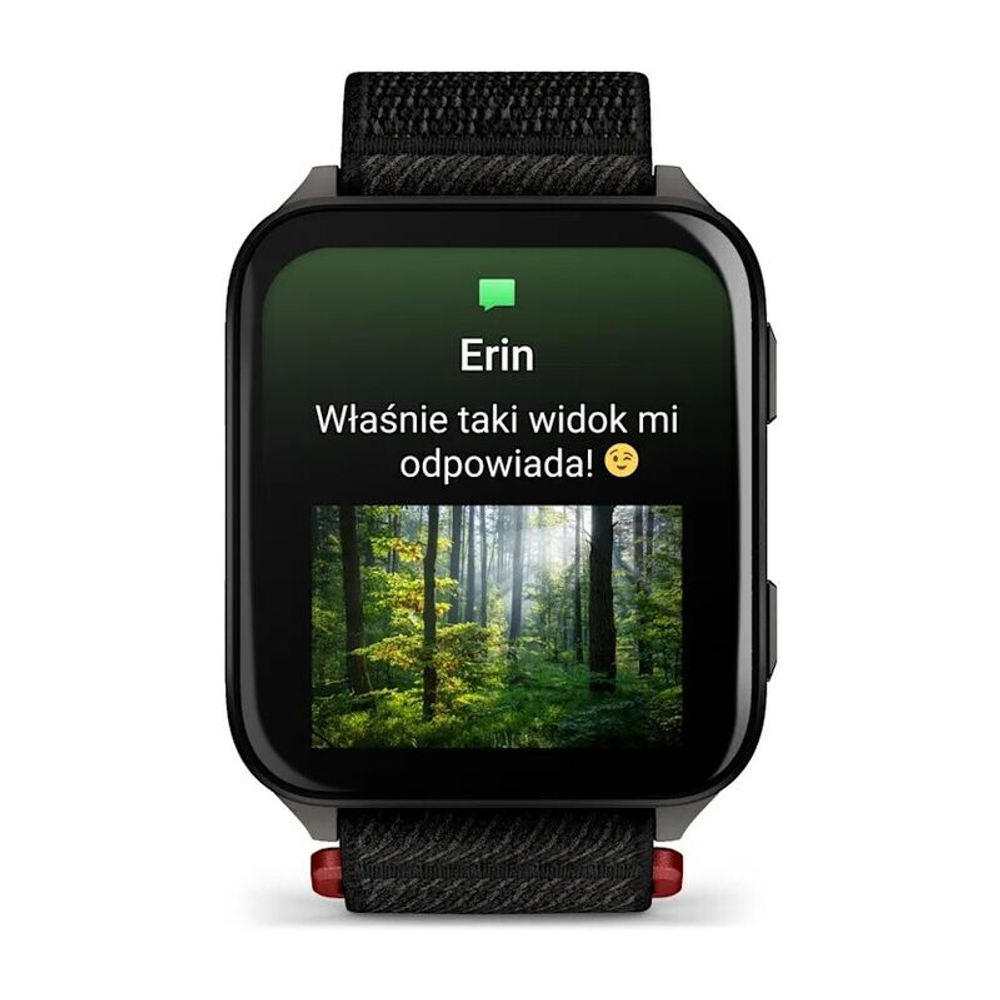 Garmin Venu X1 черные с серой титановой крышкой, черным нейлоновым ремешком ComfortFit