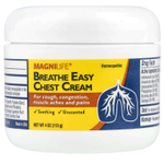 MagniLife, Breathe Easy, крем для груди, без запаха, 113 г (4 унции)
