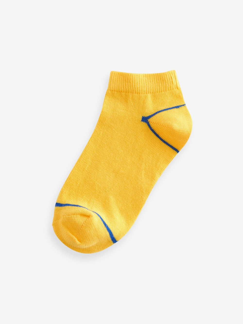 Носки хлопковые для мальчика Next 120-380, 7 шт., Желтый, Синий, Красный