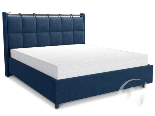 Кровать Женева 3 1;6 (Selfie Dark Blue; 2 категория)