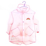 Дождевик с капюшоном 4 цвета микс, размер S