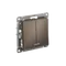 Выключатель 2-кл. СП AtlasDesign 10А IP20 (сх. 5а) 10AX с подсветкой механизм мокко SE ATN000653