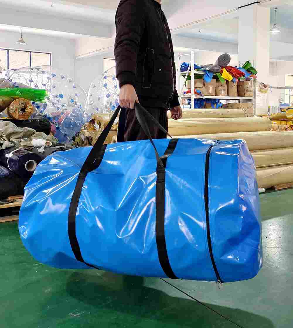 Чехол, упаковка для надувного батута из ПВХ 1*0,6 м