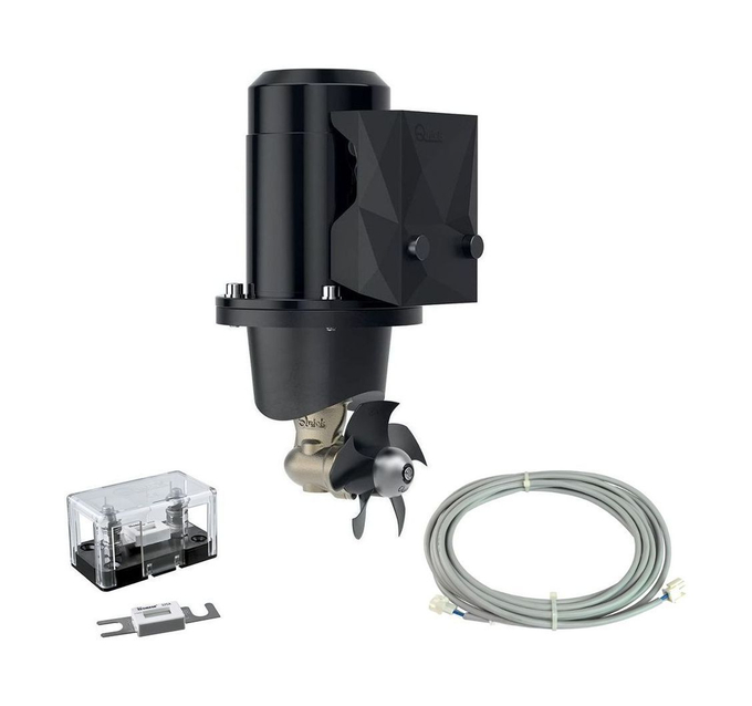 Подруливающее устройство Quick, D110mm, 25KGF, 12 В, (TCDEX06 - NO TNL)