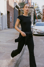 Брюки с испанскими манжетами INTERLOCK - ZARA
