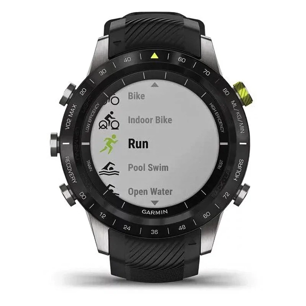 Спортивные титановые наручные часы GARMIN MARQ Athlete, 010-02006-16