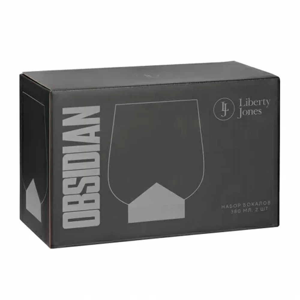 Набор бокалов Obsidian, 380 мл, 2 шт.