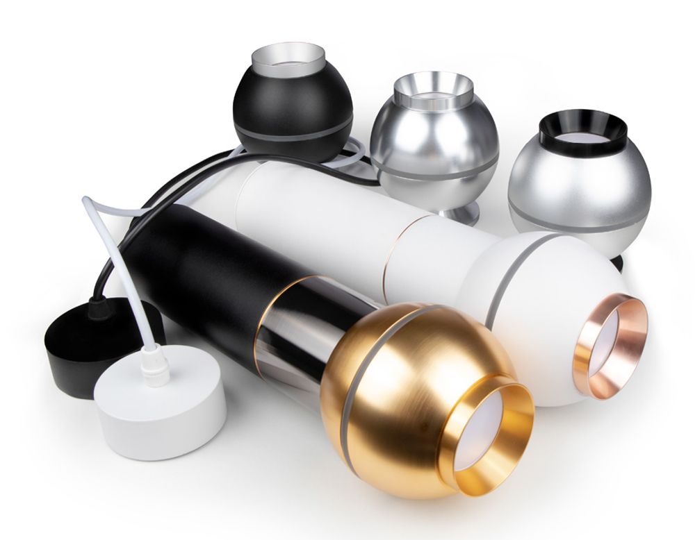 Ambrella Корпус светильника накладной для насадок D60/70mm с LED подсветкой MR16 Корпуса 60+70mm C1105