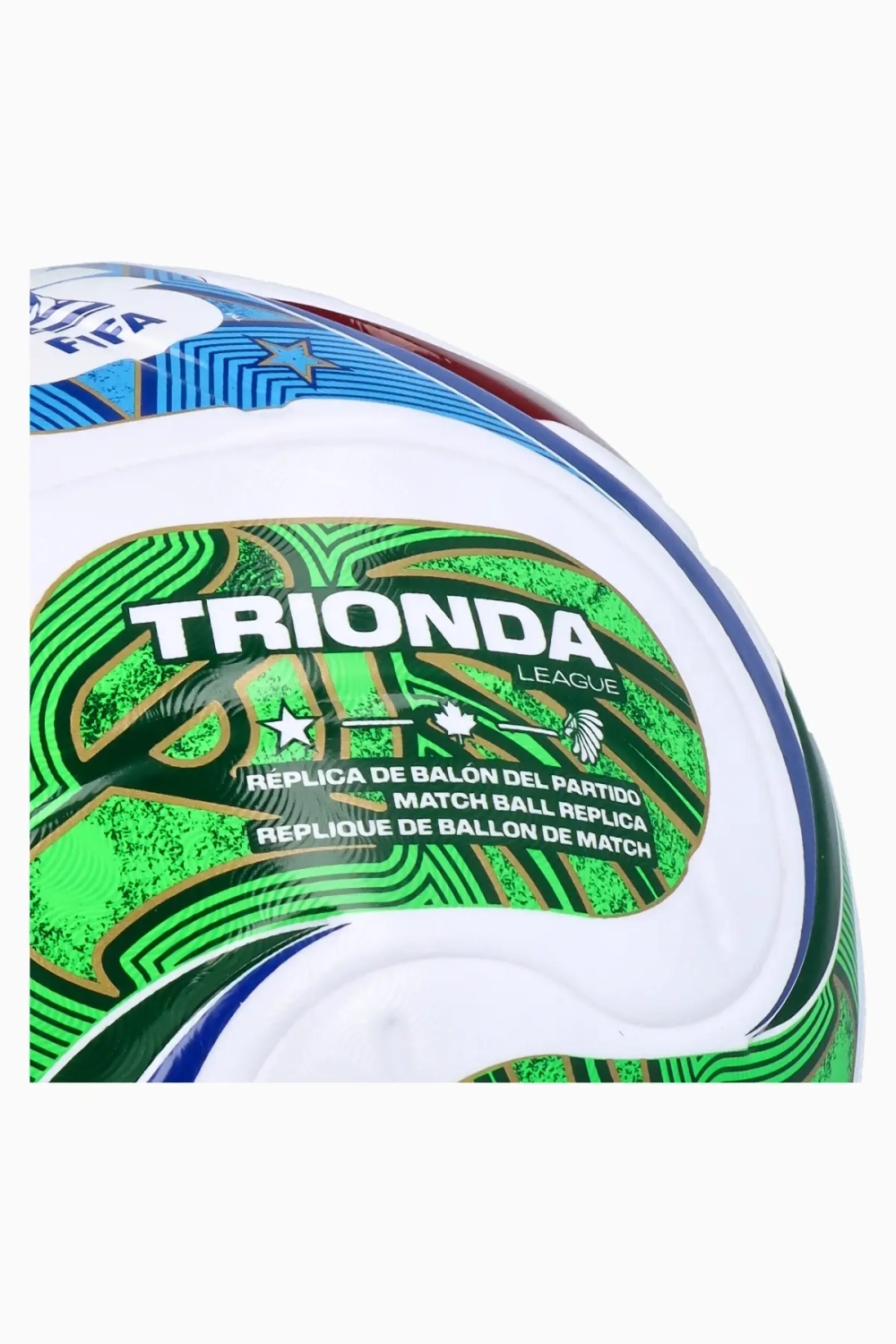 Футбольный мяч adidas Trionda World Cup 2026 League размер 4 - многоцветный