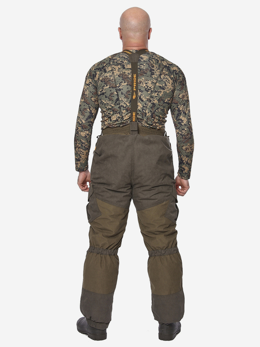 Зимний мужской костюм Pride "Магнум -45", полукомбинезон (Исландия, Хаки)