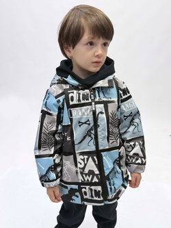 Парка демисезонная мембрана для мальчика 4-9 лет Милашка Сьюзи