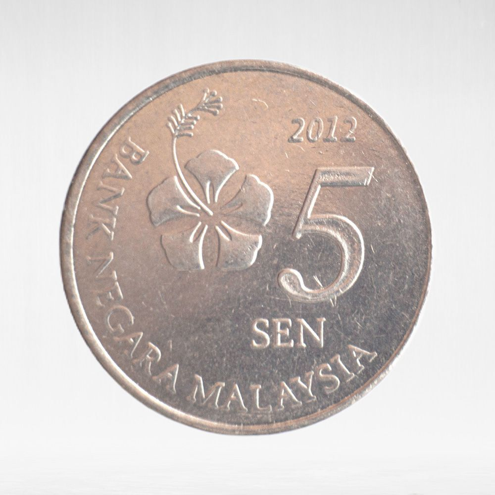 Malaysia, 5 Sen, 2012, VF