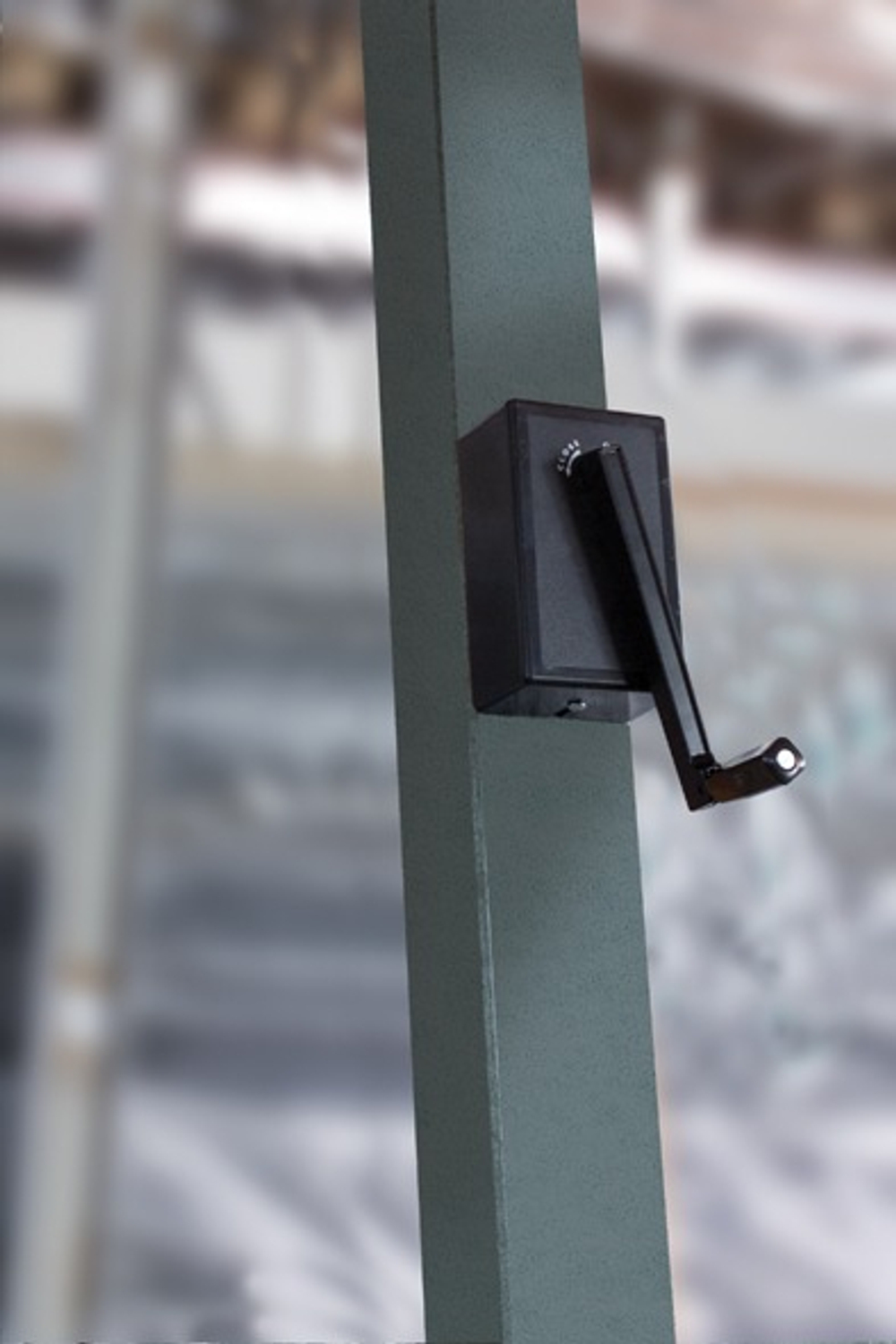 Зонт профессиональный Leonardo Scolaro Braccio, антрацит, слоновая кость