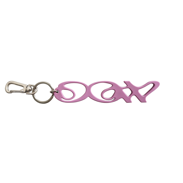 DCW LOGO KEYCHAIN (PINK)
