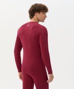 Футболка компрессионная с длинным рукавом CAMP PerFormDRY Baselayer LS Tee, гранатовый