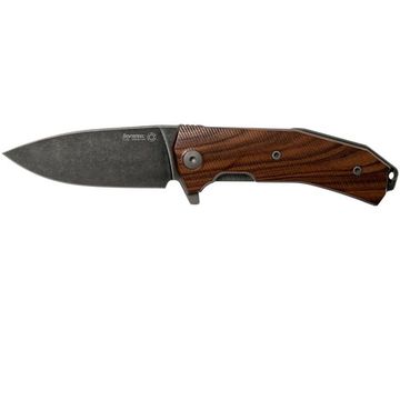 Складной нож Lion Steel "KUR" L/KUR BST c клинком из стали Uddeholm Sleipner®, рукоять дерево (Santos)