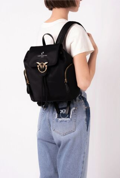 RECYCLED BACKPACK PINKO - black