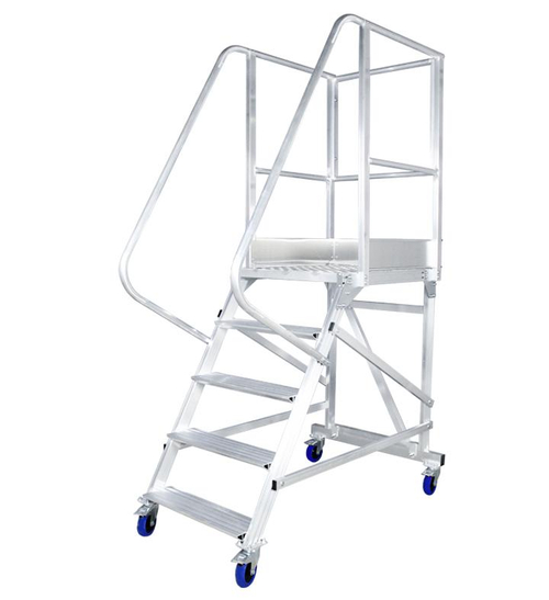 Вышка - стремянка разборная на колесах (150 кг) MEGAL ВС-1.2